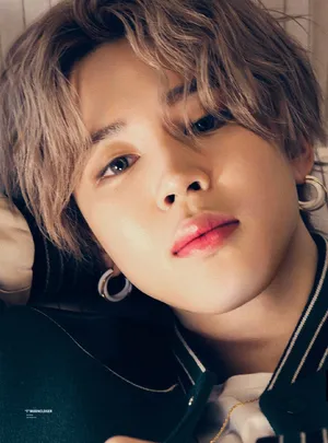 Bts Posing In Casual Style For A Brand Endorsement Wallpaper