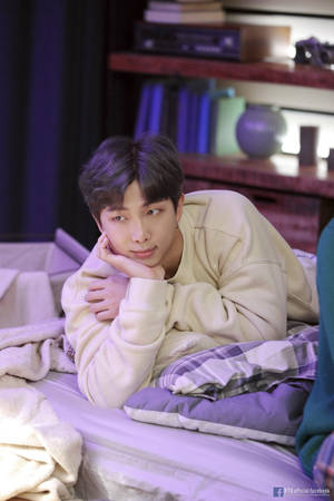 Bts Rm Cute Bedroom Wallpaper