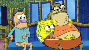 Bubble Bass Smirking In All His Glory. Wallpaper