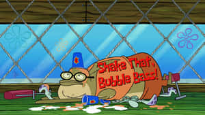 Bubble Bass - The Infamous Spongebob Character In Hd Wallpaper Wallpaper