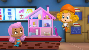 Bubble Guppies Molly Deema Guppy Movers Wallpaper