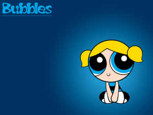 Bubbles, The Joyful Protector Of Townsville Wallpaper