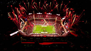 Buccaneers Stadium Fireworks Wallpaper