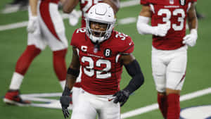 Budda Baker Cardinals Game Action Wallpaper