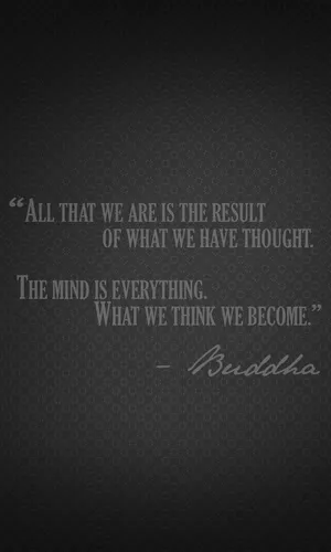 Buddha Quotes Fancy Background Wallpaper