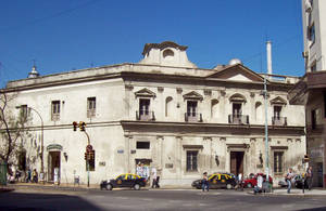 Buenos Aires The Illuminated Block Wallpaper