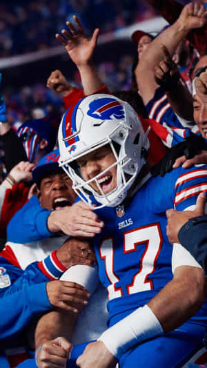 Buffalo Bills Celebration Victory Moment Wallpaper