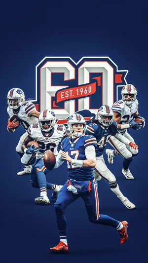Buffalo Bills Est1960i Phone Wallpaper Wallpaper