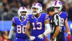 Buffalo Bills Gabe Davis Celebration Wallpaper