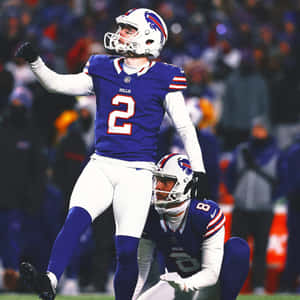 Buffalo Bills Kickerin Action Wallpaper