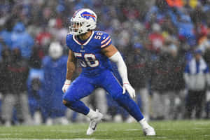 Buffalo Bills Linebackerin Action Wallpaper