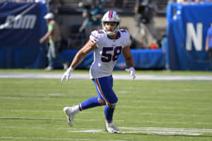 Buffalo Bills Linebackerin Action Wallpaper