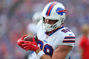 Buffalo Bills Player Catching Football Wallpaper