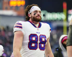 Buffalo Bills Player Dawson Knox88 Wallpaper