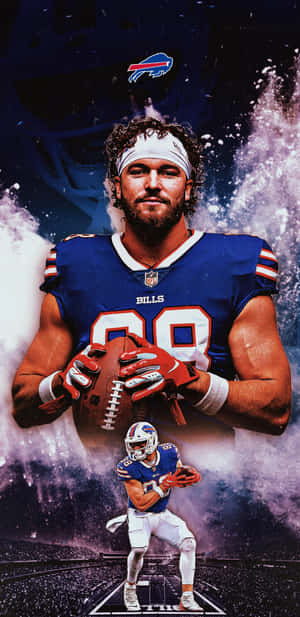 Buffalo Bills Players Artistic Wallpaper Wallpaper