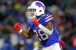 Buffalo Bills Running Back Action Wallpaper