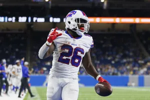 Buffalo Bills Running Back Action Wallpaper