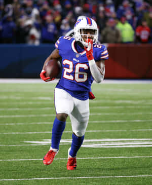 Buffalo Bills Running Back Action Wallpaper