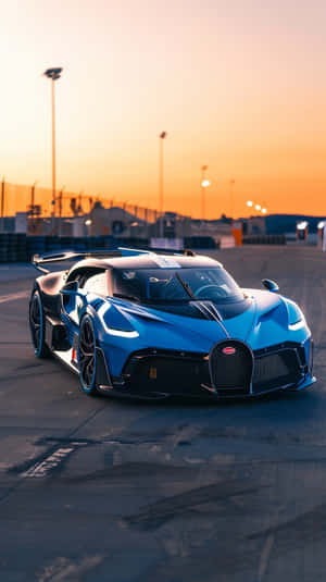 Bugatti Bolide At Dusk Wallpaper