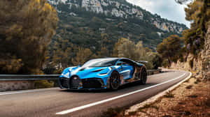 Bugatti Bolide Mountain Road Wallpaper