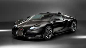 Bugatti Veyron Effortlessly Displaying Speed, Luxury, And Class. Wallpaper