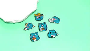 Bugcat Capoo Cute Expressions Wallpaper