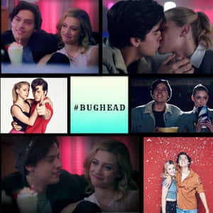 Bughead Collage Riverdale Moments Wallpaper