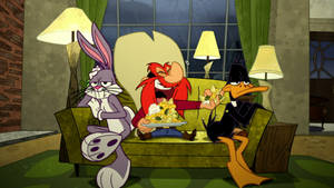 Bugs Bunny Yosemite Sam Daffy Duck Wallpaper