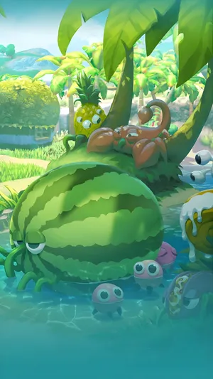 Bugsnax Island Creatures Wallpaper