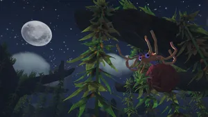 Bugsnax Night Forest Wallpaper