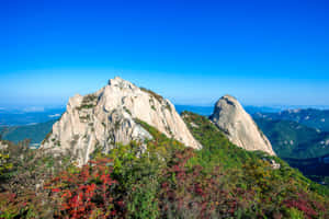 Bukhansan National Park Peak View Wallpaper