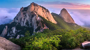 Bukhansan National Park Sunrise Wallpaper