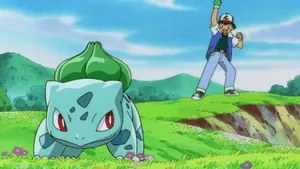 Bulbasaur And Ash Wallpaper