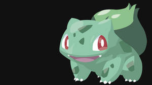 Bulbasaur In Black Wallpaper