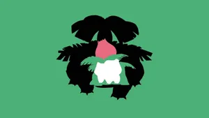 Bulbasaur, Ivysaur, And Venusaur Silhouette Wallpaper