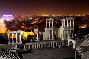 Bulgaria Ancient Theatre Of Philippopolis Wallpaper