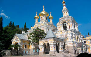 Bulgaria St. Alexander Nevsky Cathedral Wallpaper