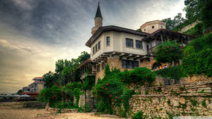 Bulgaria The Balchik Palace Wallpaper