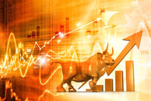 Bull Market Uptrend Concept Wallpaper