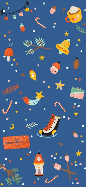 Bundle Up In Style This Winter With Cute Winter Iphone Wallpaper