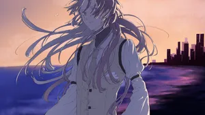 Bungo Stray Dogs Sigma Wistful Sunset Wallpaper