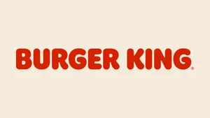 Burger King Minimalist Word Mark Wallpaper