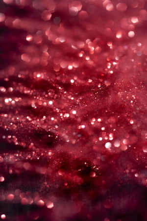 Burgundy Glitter Bokeh Background Wallpaper