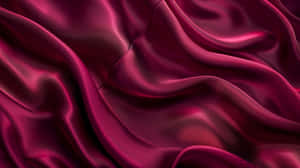 Burgundy Satin Fabric Texture Wallpaper