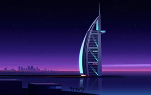Burj Al Arab Extravagant Wallpaper