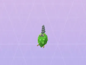 Burmy Purple Background Wallpaper