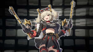 Burnice Zzz Character Art Wallpaper