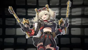 Burnice Zzz Character Art Wallpaper