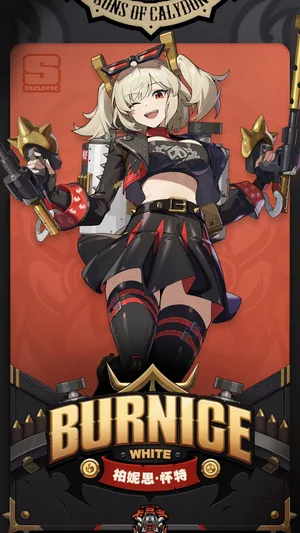 Burnice Zzz Character Art Wallpaper