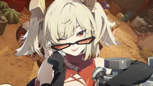 Burnice Zzz Character Art Wallpaper